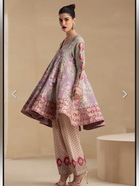 Embroidered Ethnc Pk dress
